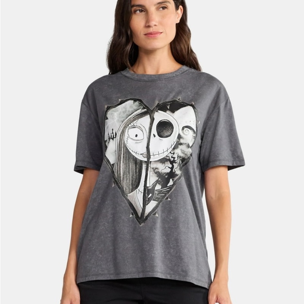 Sally and Jack Nightmare Before Christmas Tee